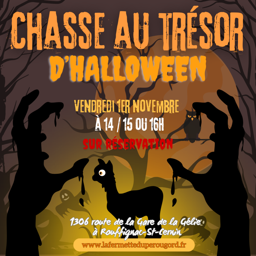 Halloween à la fermette du Pérougord