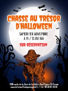 Chasse au trésor d’halloween